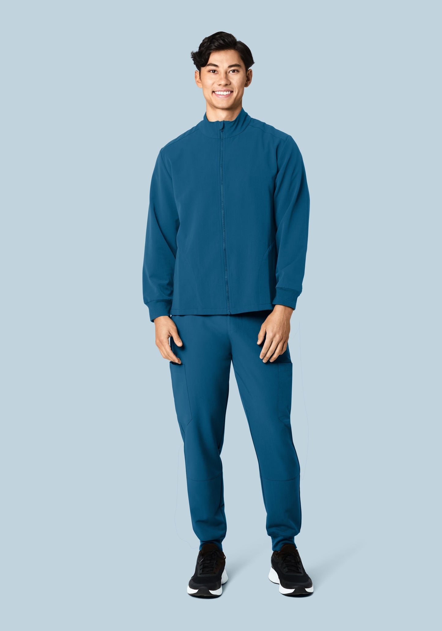 Men's Modern Scrub Jacket Harbor Blue