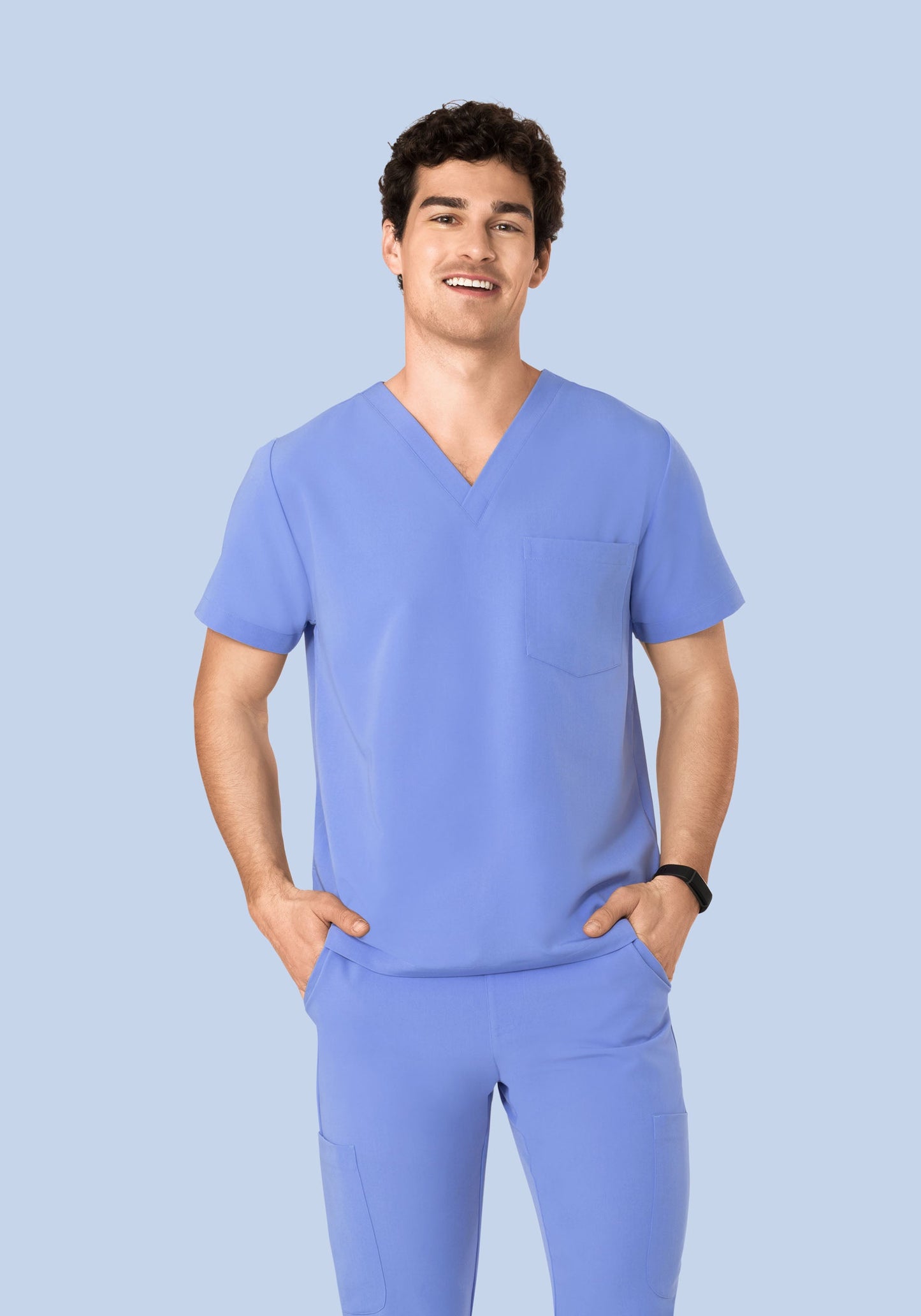 Two Pocket Top French Blue