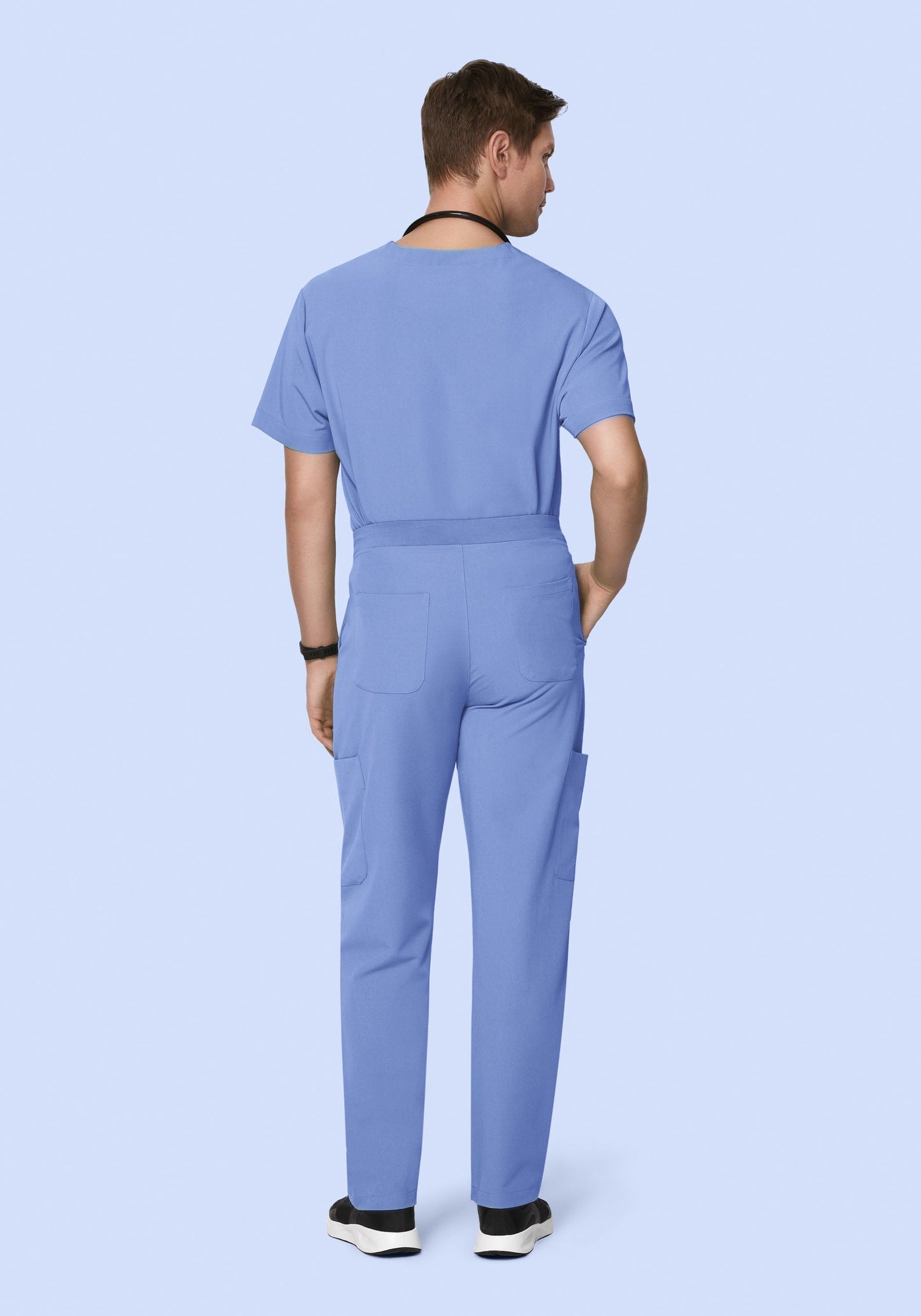 7 Pocket Cargos Coastline Blue