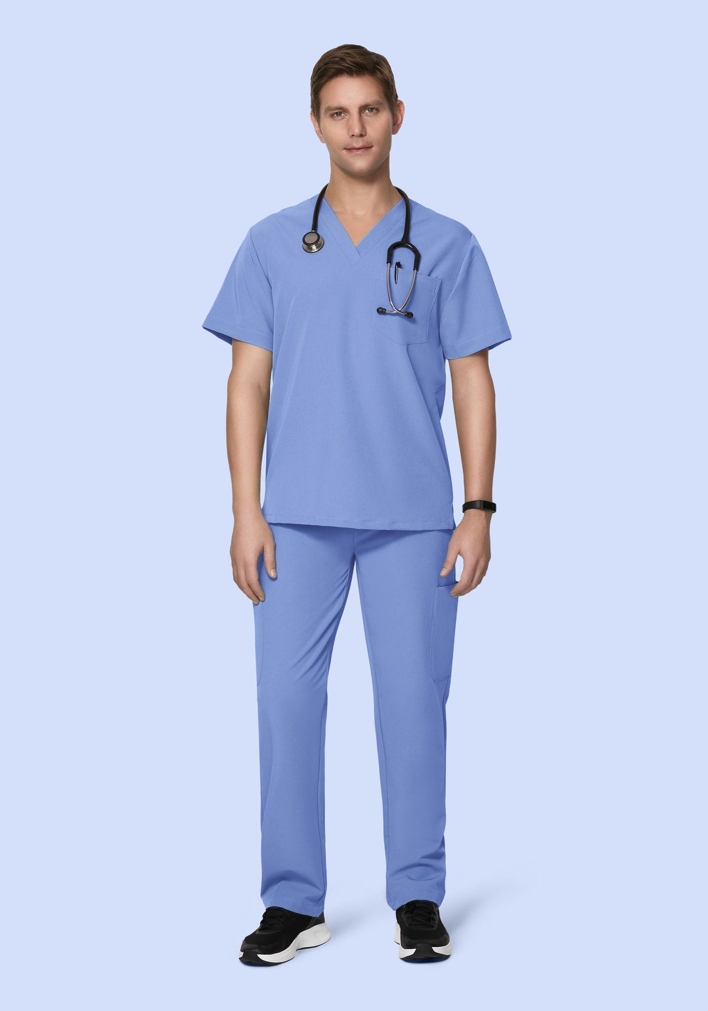 7 Pocket Cargos Coastline Blue