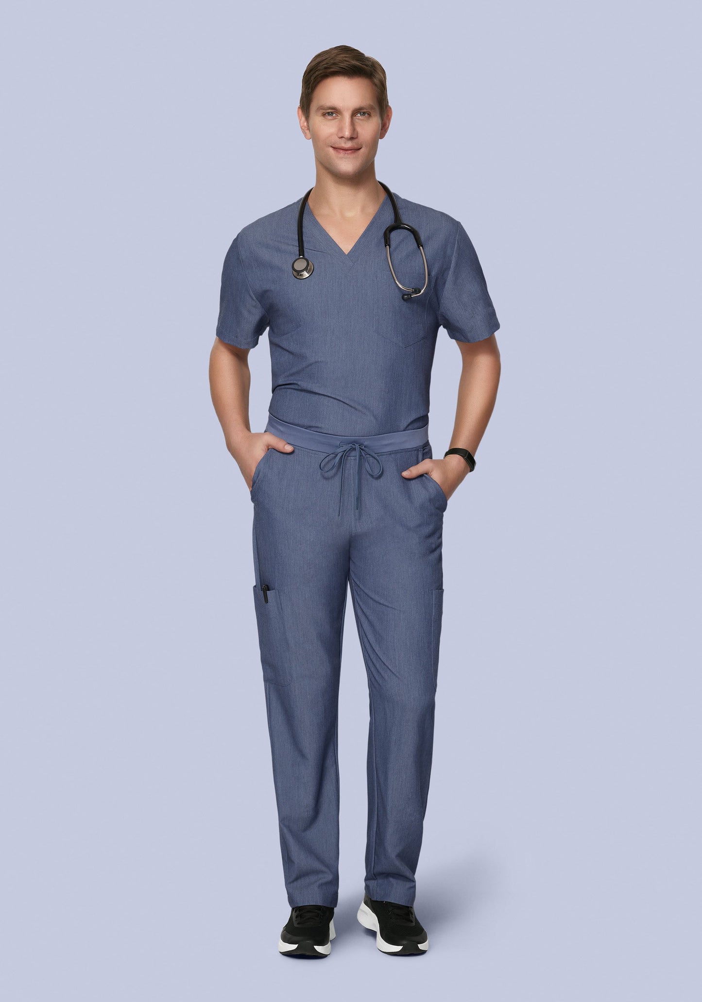 7 Pocket Cargos Heather Denim