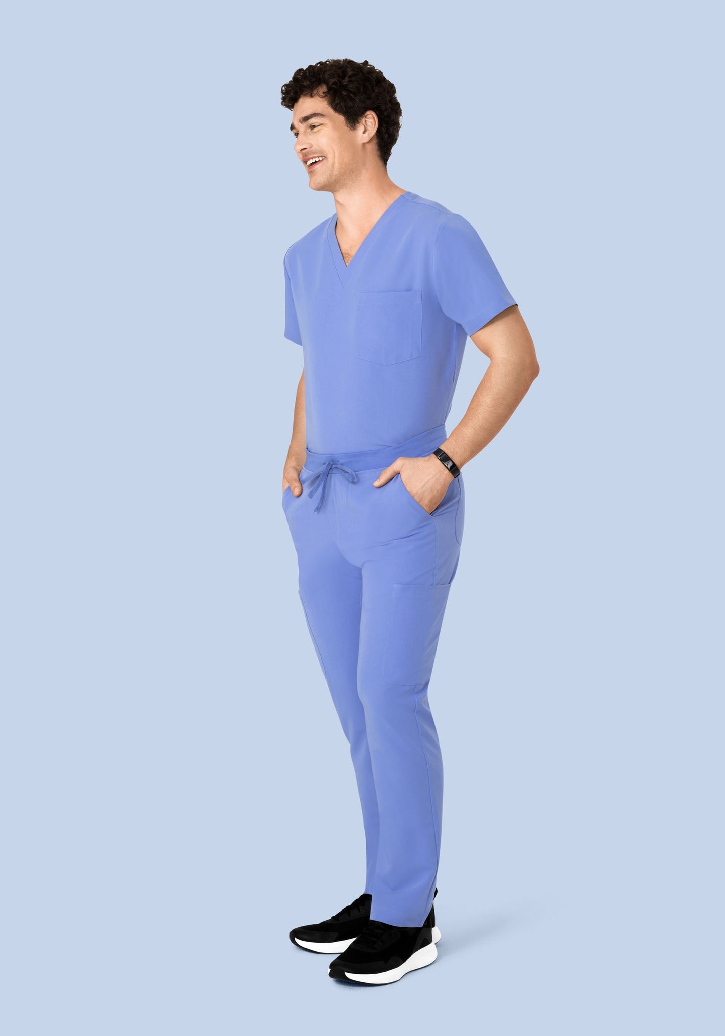 7 Pocket Cargos French Blue