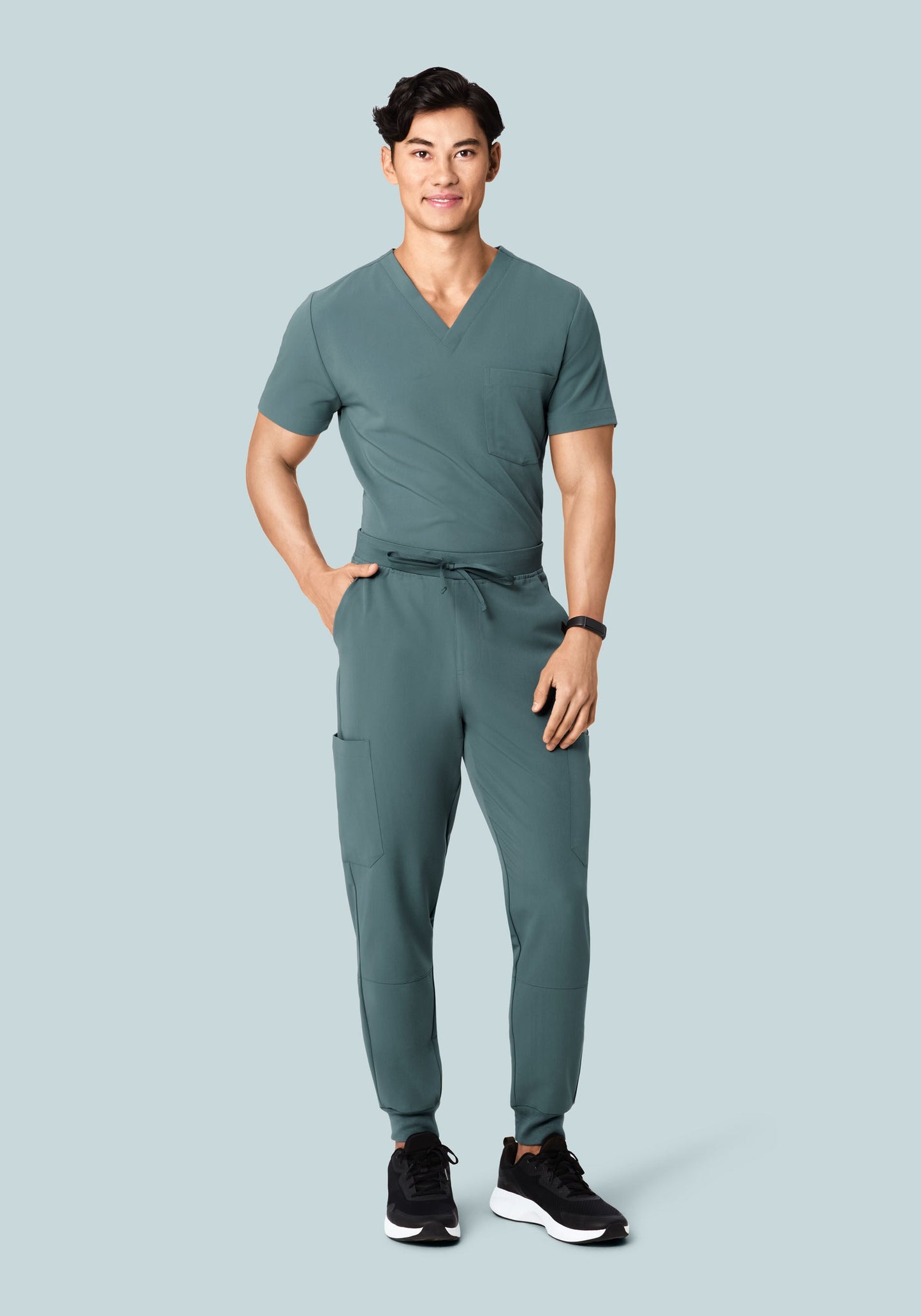 7 Pocket Joggers Stormy Sky