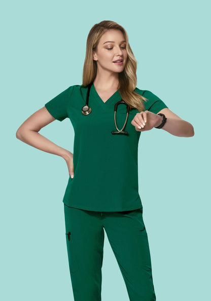 One Pocket Top Hunter Green