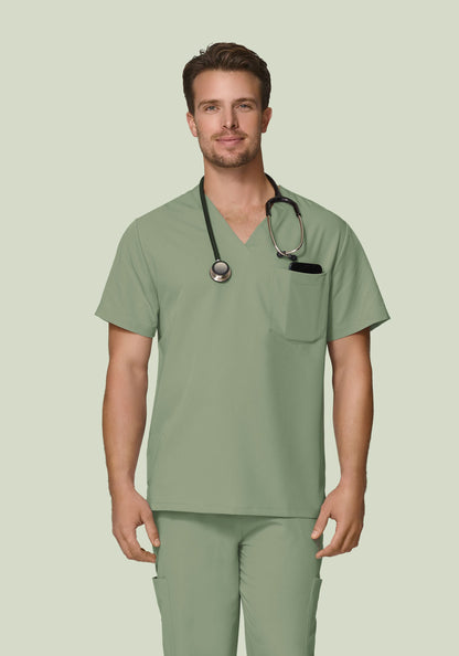 Two Pocket Top Cool Sage