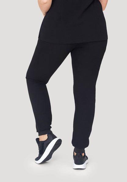 High Waisted Joggers Black