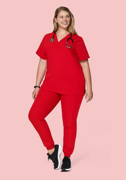 9 Pocket Joggers Candy Red