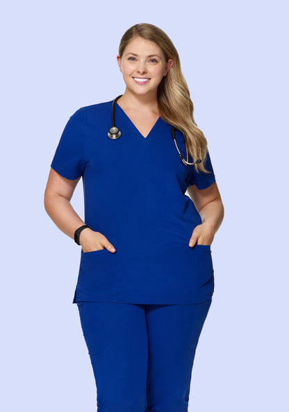 6 Pocket Top Galaxy Blue