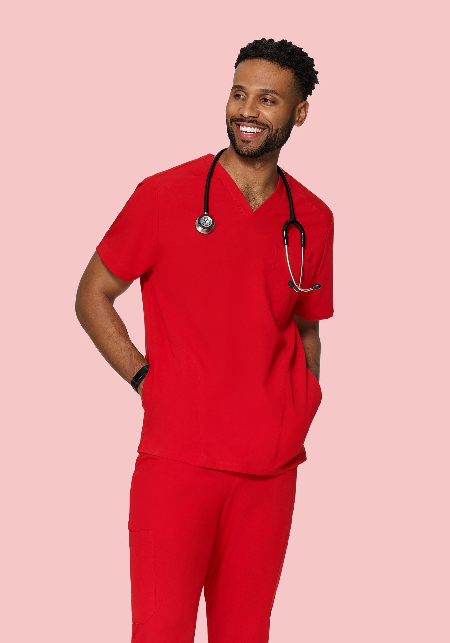 Three Pocket Top Candy Red