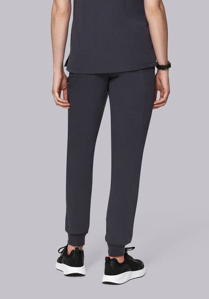 High Waisted Joggers Pewter