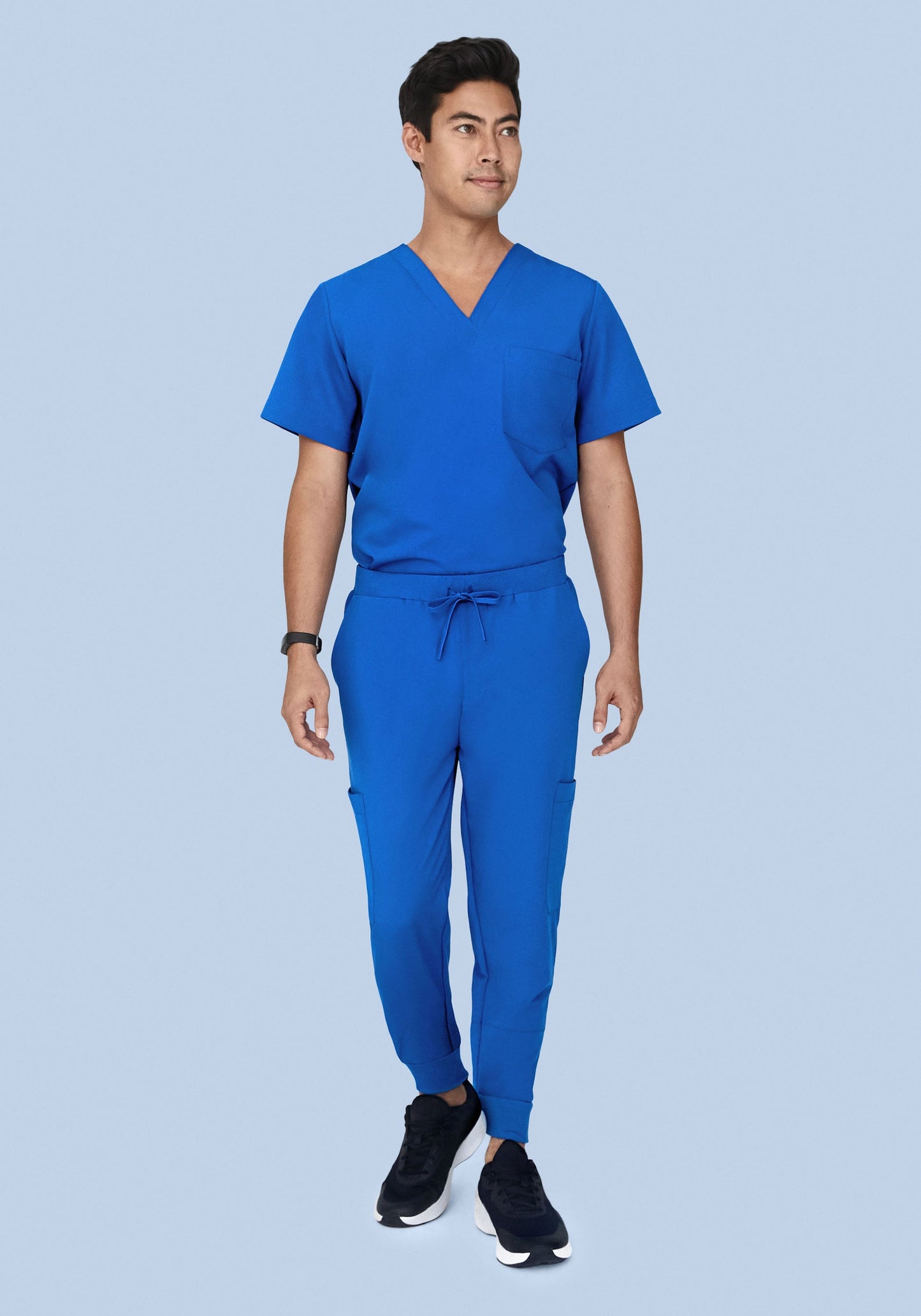 Two Pocket Top Royal Blue