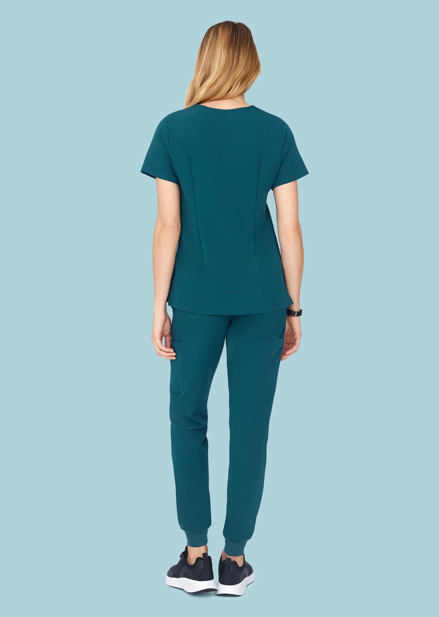 9 Pocket Joggers Caribbean Blue