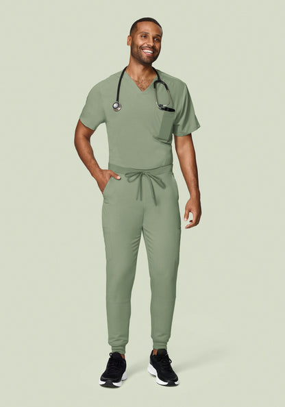 Three Pocket Top Cool Sage