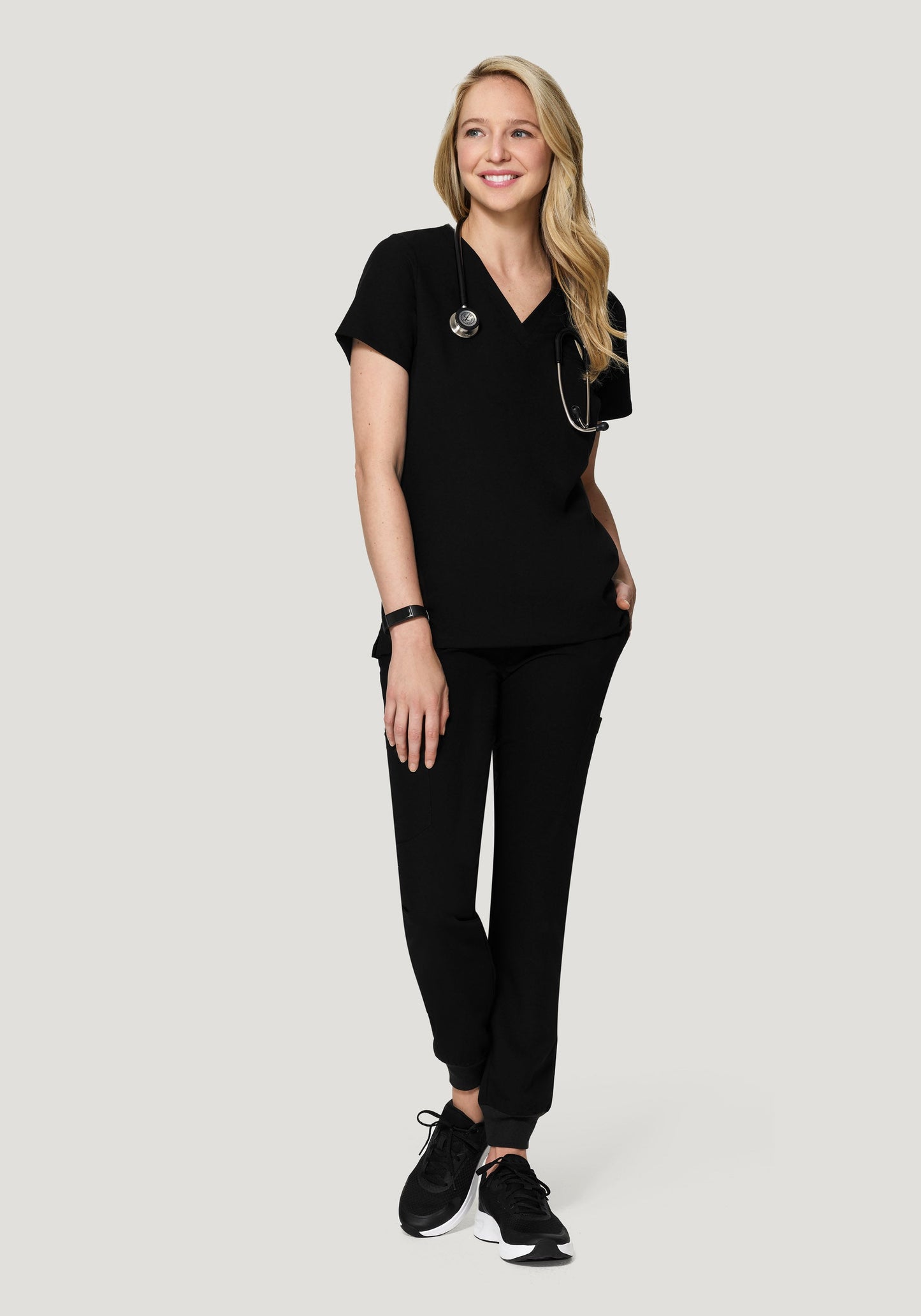 One Pocket Top Black