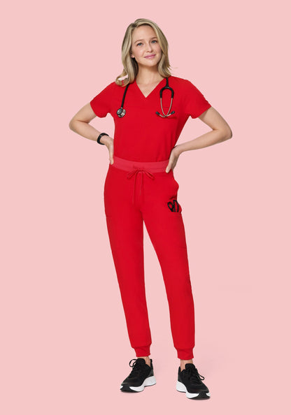9 Pocket Joggers Candy Red