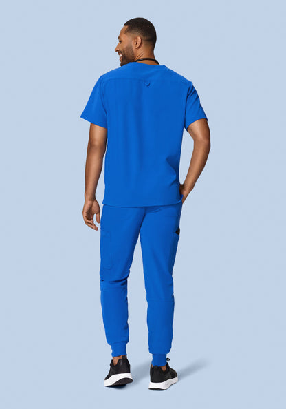 Three Pocket Top Royal Blue