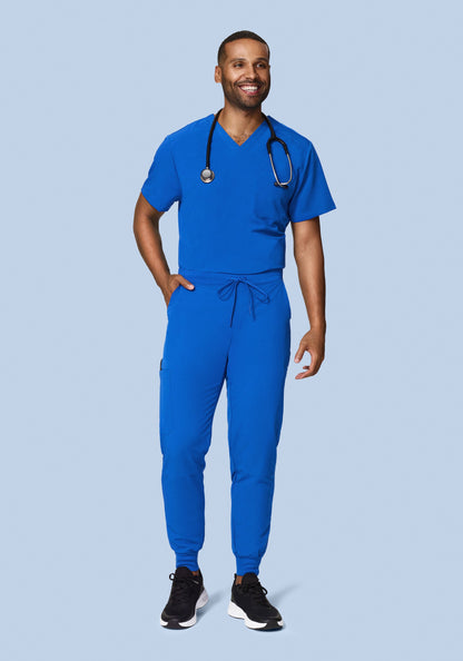 Three Pocket Top Royal Blue