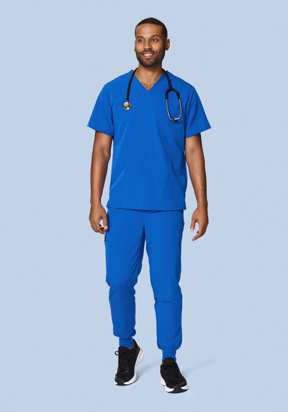 Three Pocket Top Royal Blue