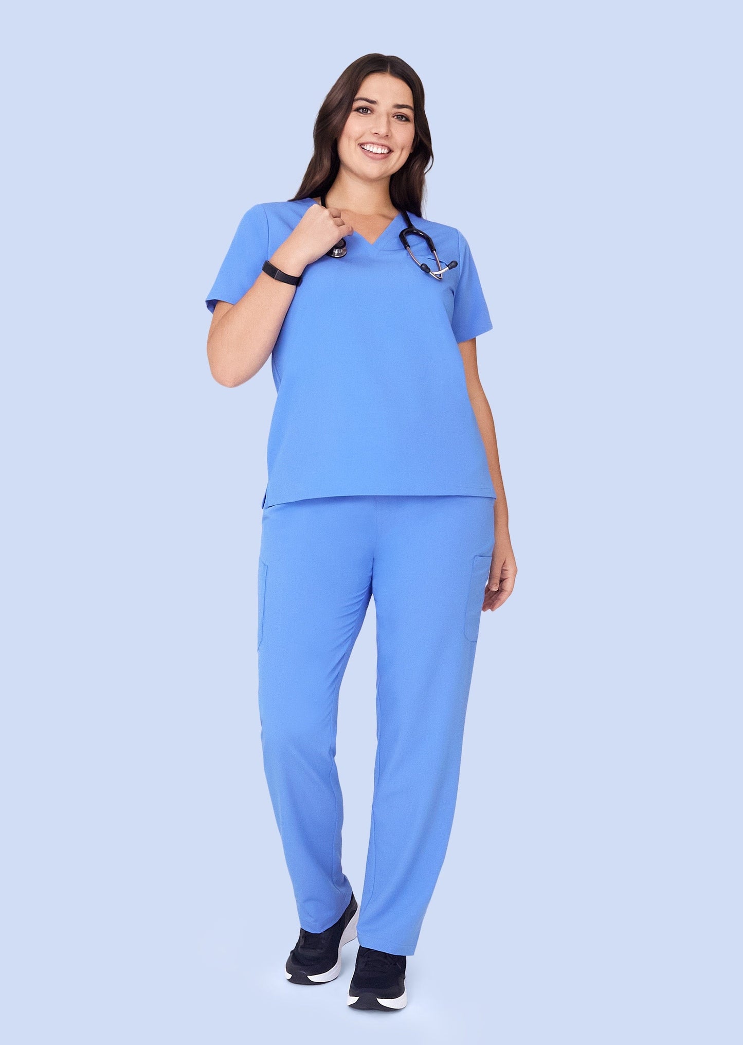 One Pocket Top Ceil Blue