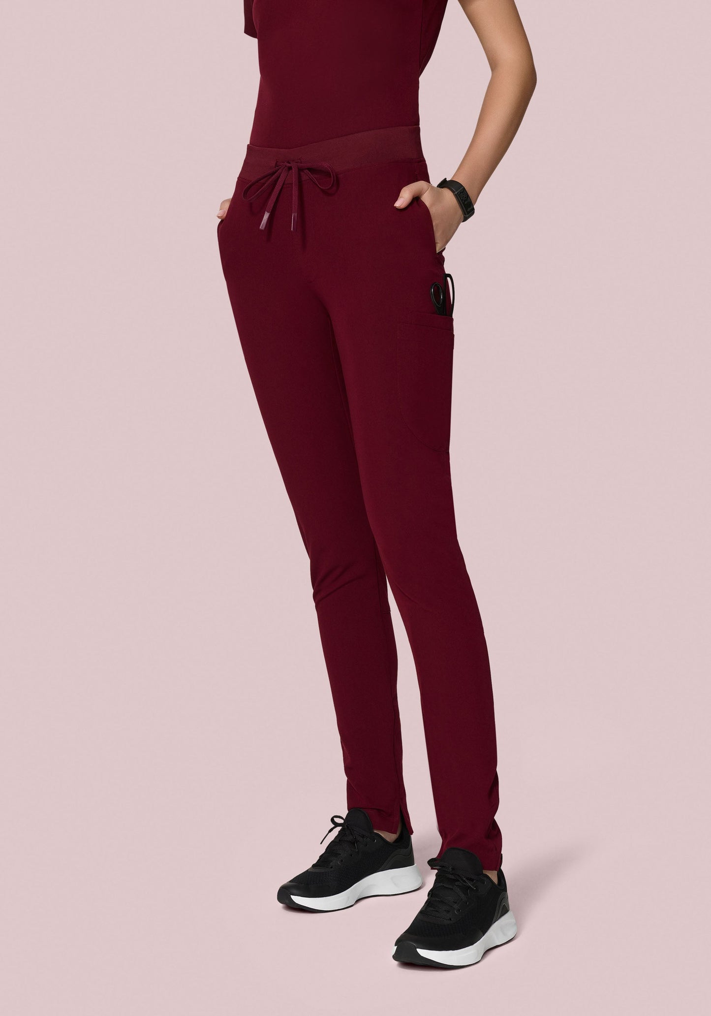 6 Pocket Slim Pants Wine