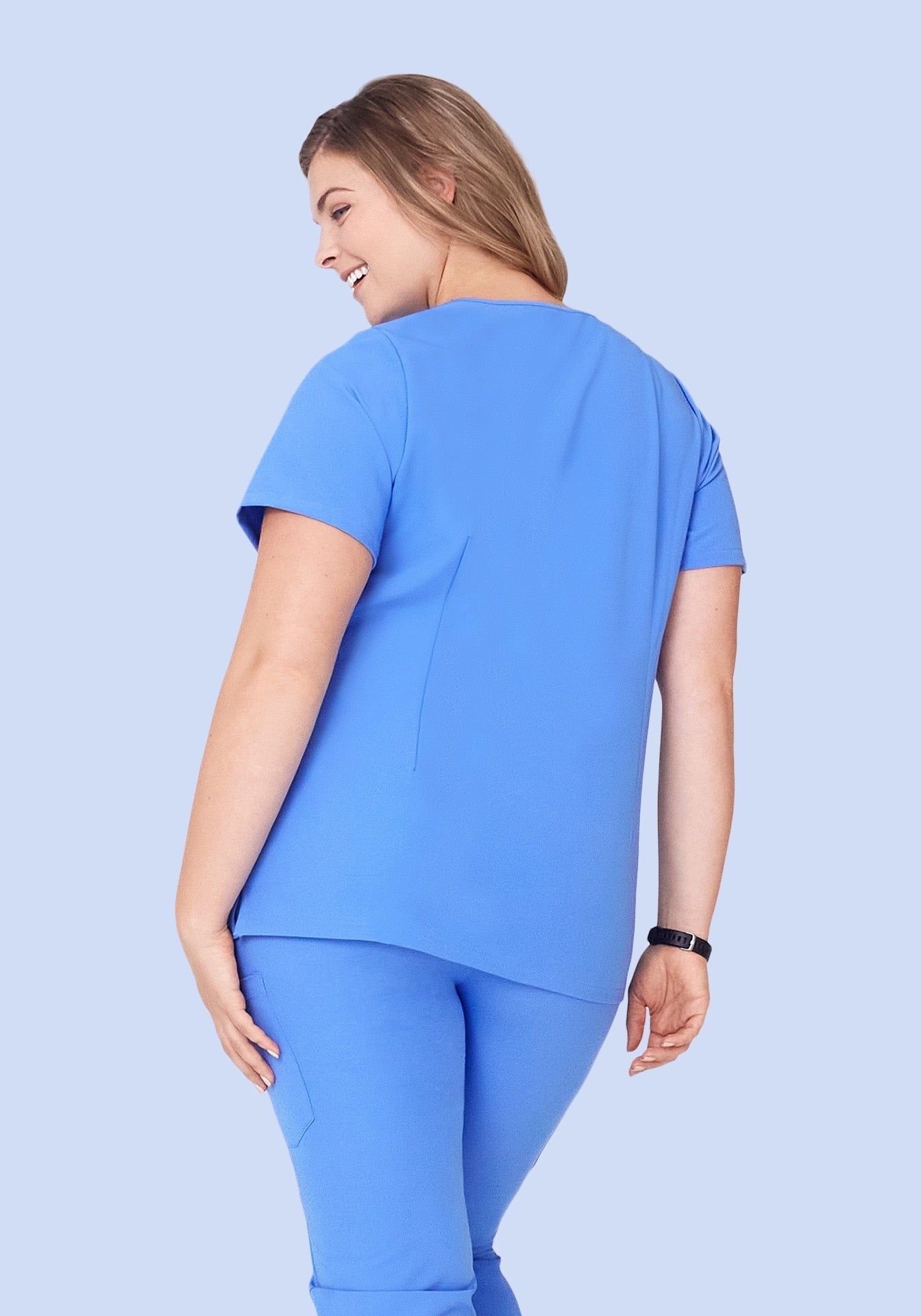 6 Pocket Top Ceil Blue