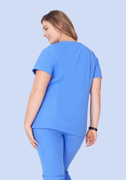 6 Pocket Top Ceil Blue