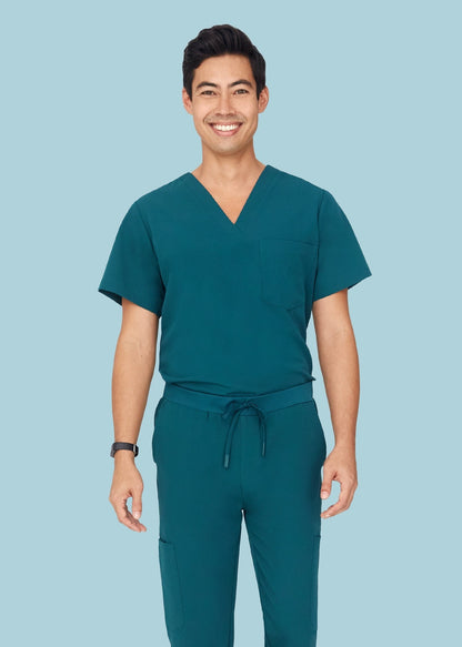 Two Pocket Top Caribbean Blue