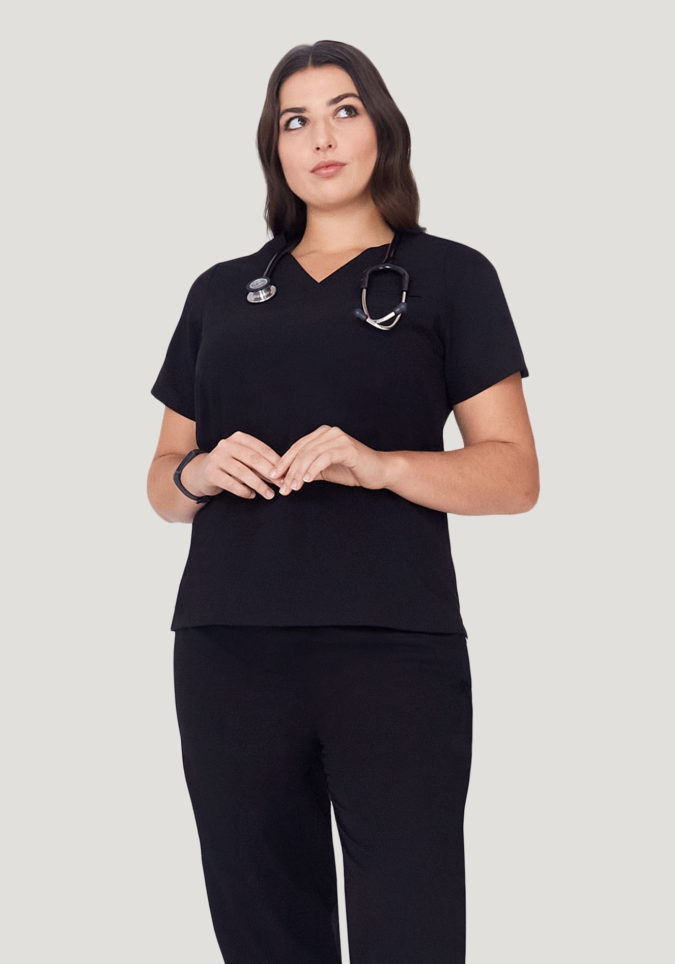 One Pocket Top Black